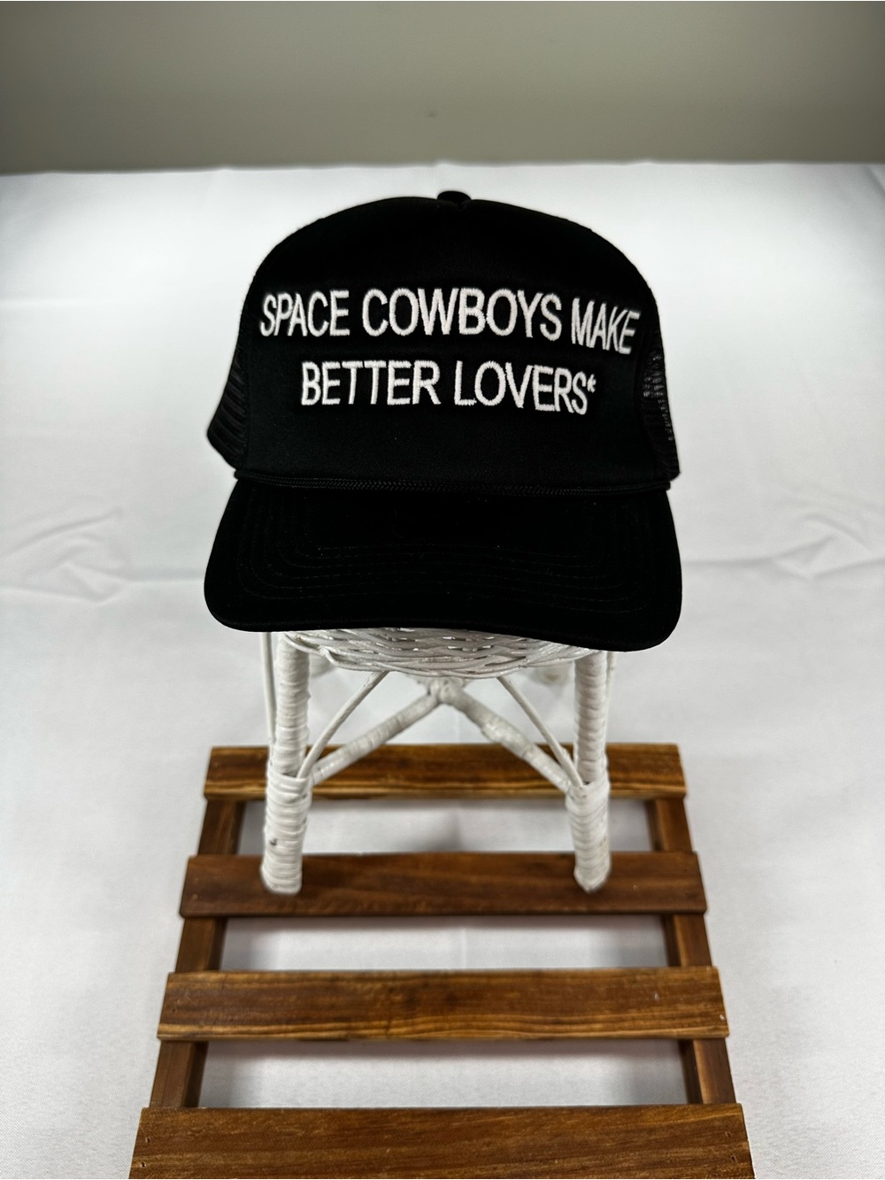 Malice “Space Cowboys Make Better Lovers” Trucker Hat